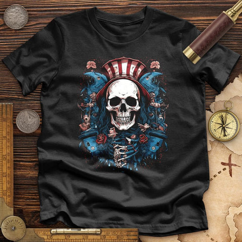 American Skull Premium Quality Tee