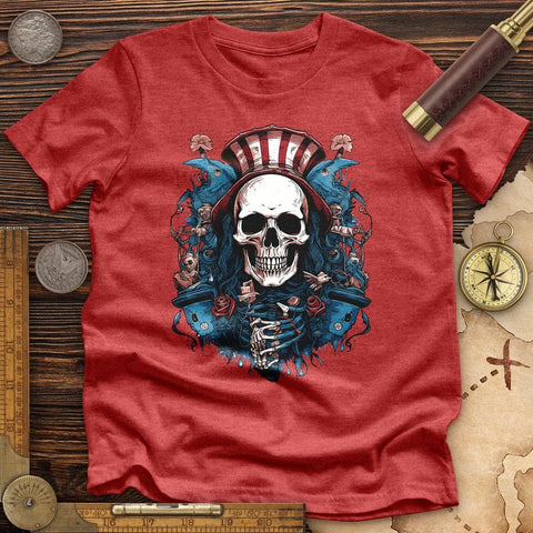 American Skull Premium Quality Tee