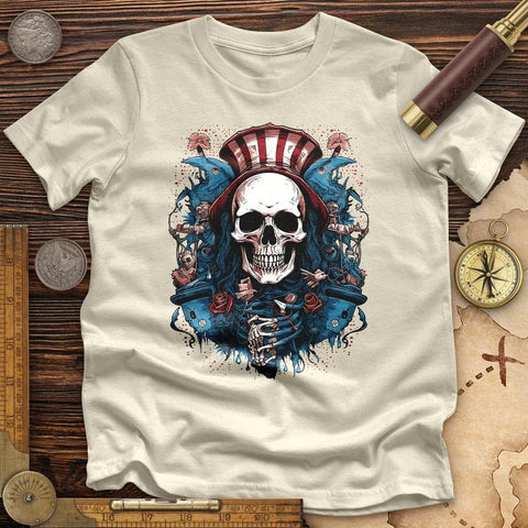 American Skull Premium Quality Tee