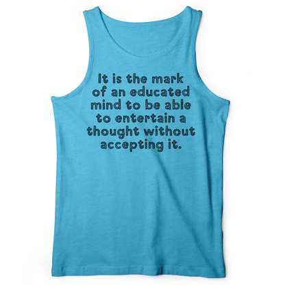 An Educated Mind Tank