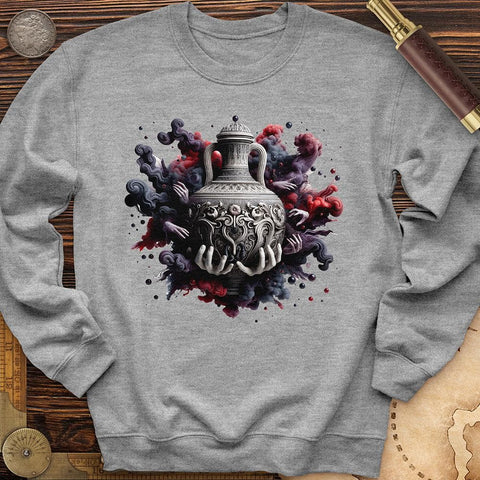 An Ornate Ancient Crewneck Sport Grey / S