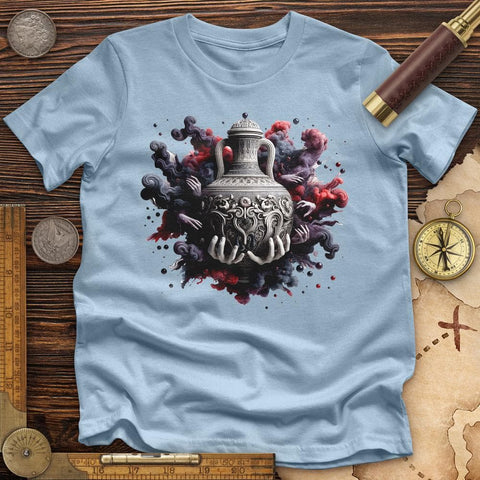 An Ornate Ancient High Quality Tee Heather True Royal / S