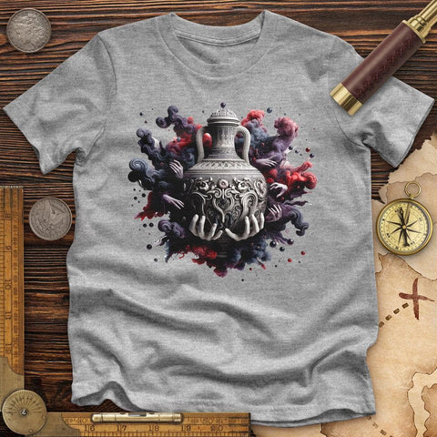 An Ornate Ancient High Quality Tee Athletic Heather / S