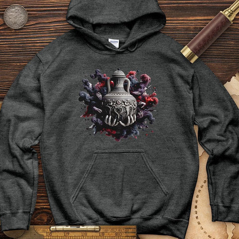 An Ornate Ancient Hoodie Dark Heather / S