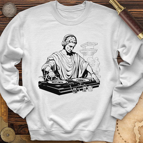 Ancient DJ Music Crewneck White / S