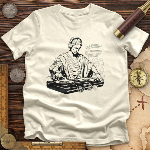 Ancient DJ Music High Quality Tee Natural / S