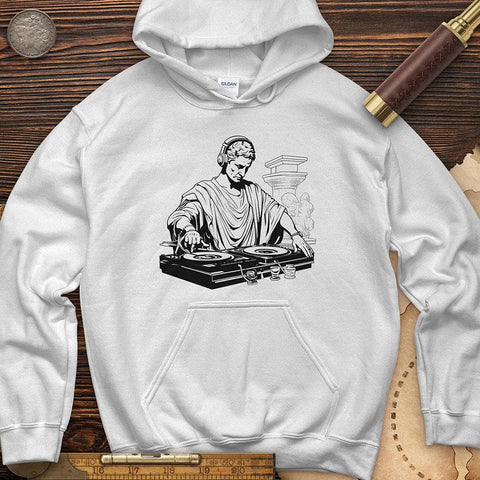 Ancient DJ Music Hoodie White / S