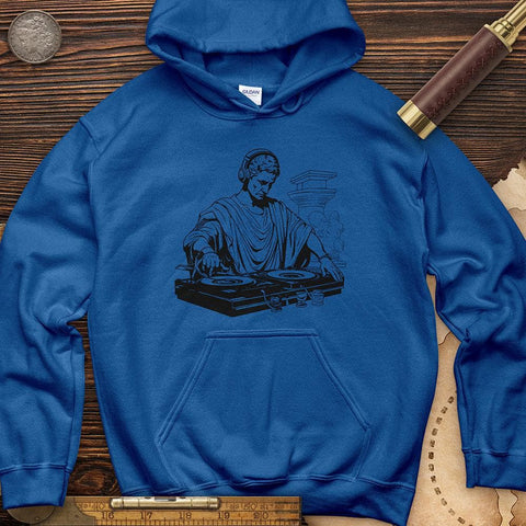 Ancient DJ Music Hoodie Royal / S