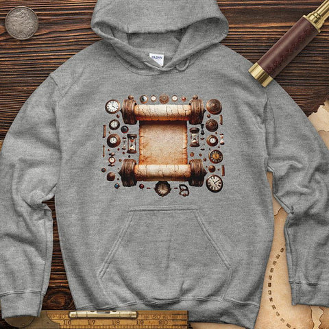 Ancient Scroll Hoodie Sport Grey / S