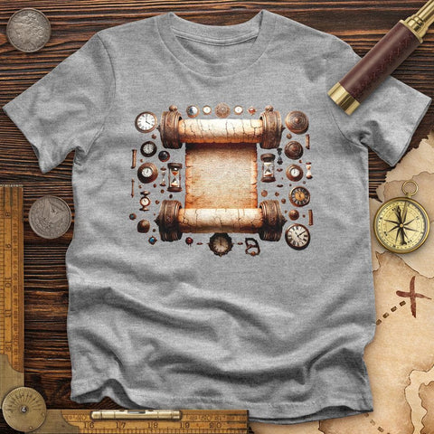 Ancient Scroll T-Shirt Sport Grey / S