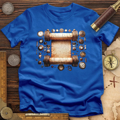 Ancient Scroll T-Shirt Royal / S