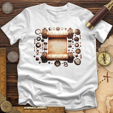 Ancient Scroll T-Shirt White / S