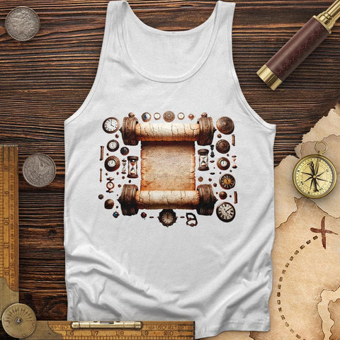 Ancient Scroll Tank White / XS