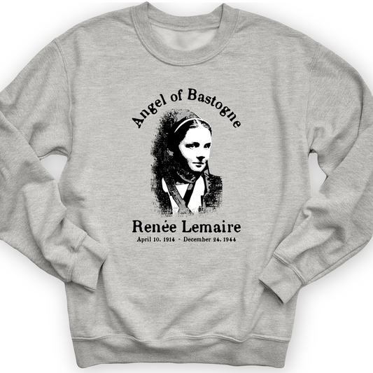 Angel of Bastogne Crewneck Sport Grey / S