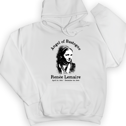 Angel of Bastogne Hoodie White / S
