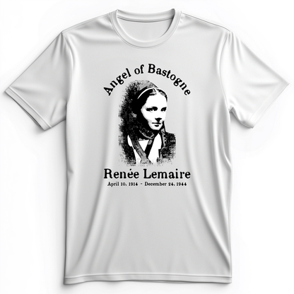 Angel of Bastogne Premium Tee White / S