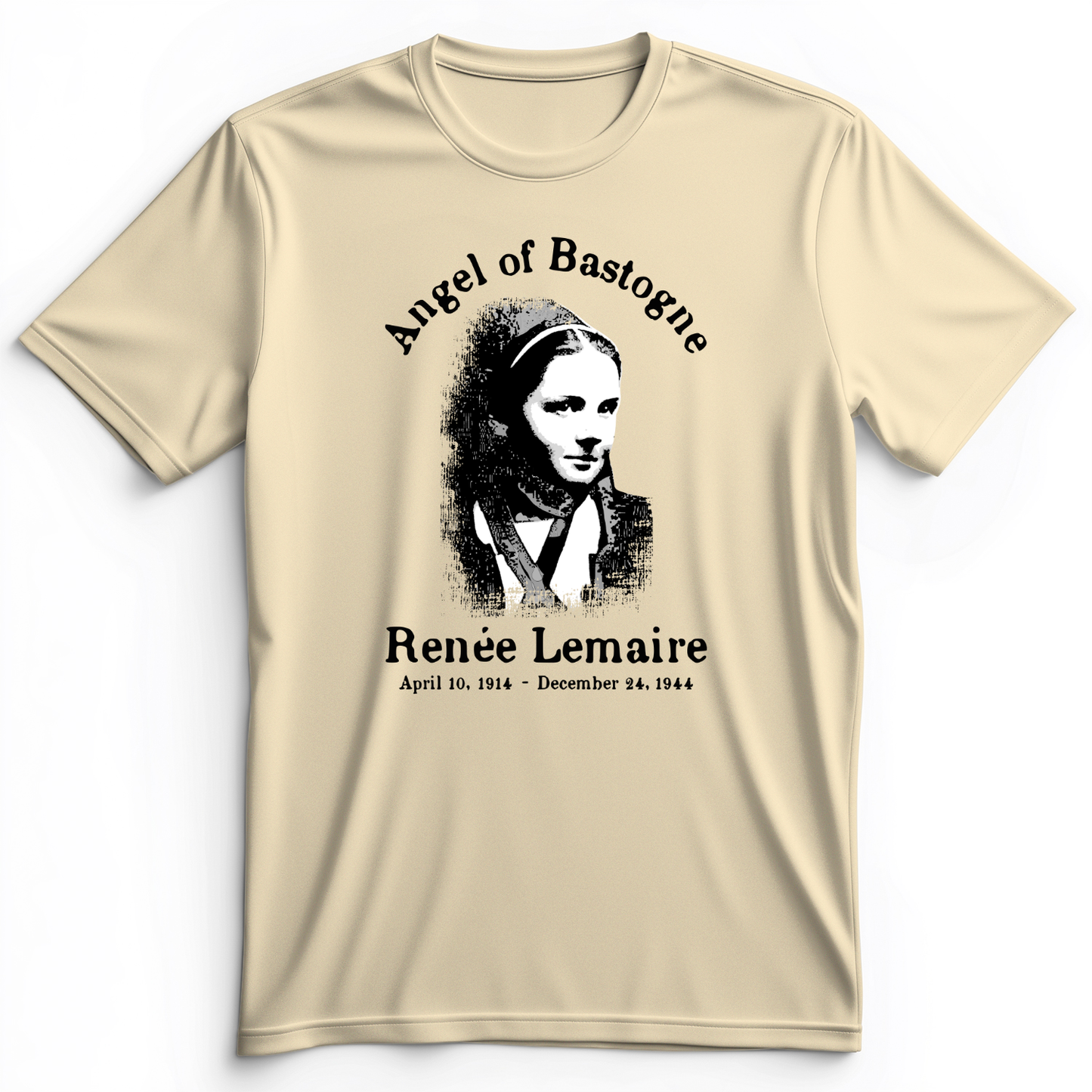 Angel of Bastogne Premium Tee Natural / S