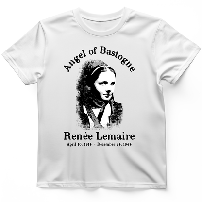 Angel of Bastogne T-Shirt White / S