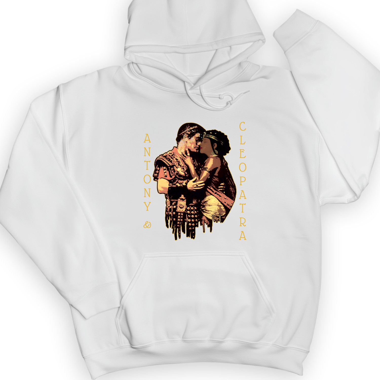 Antony And Cleopatra Hoodie White / S