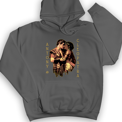 Antony And Cleopatra Hoodie Charcoal / S