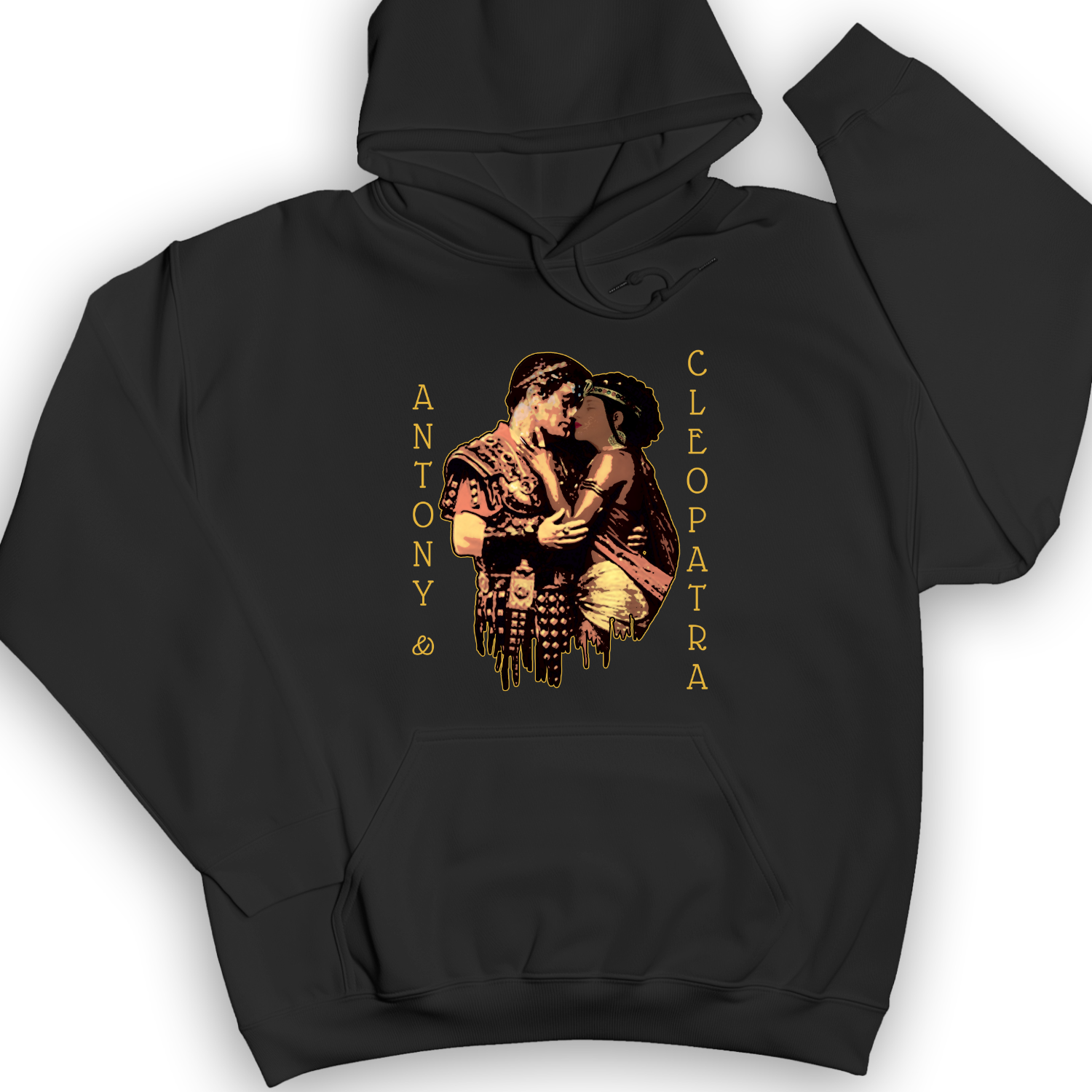 Antony And Cleopatra Hoodie Black / S