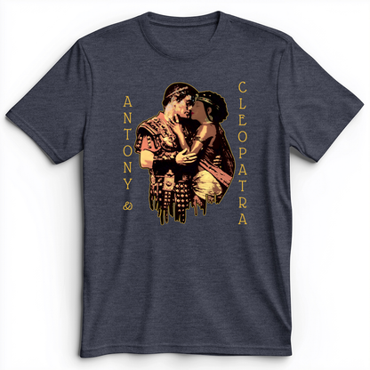 Antony And Cleopatra Premium Tee Heather Navy / S