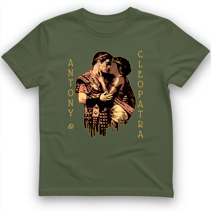 Antony And Cleopatra T-Shirt Military Green / S