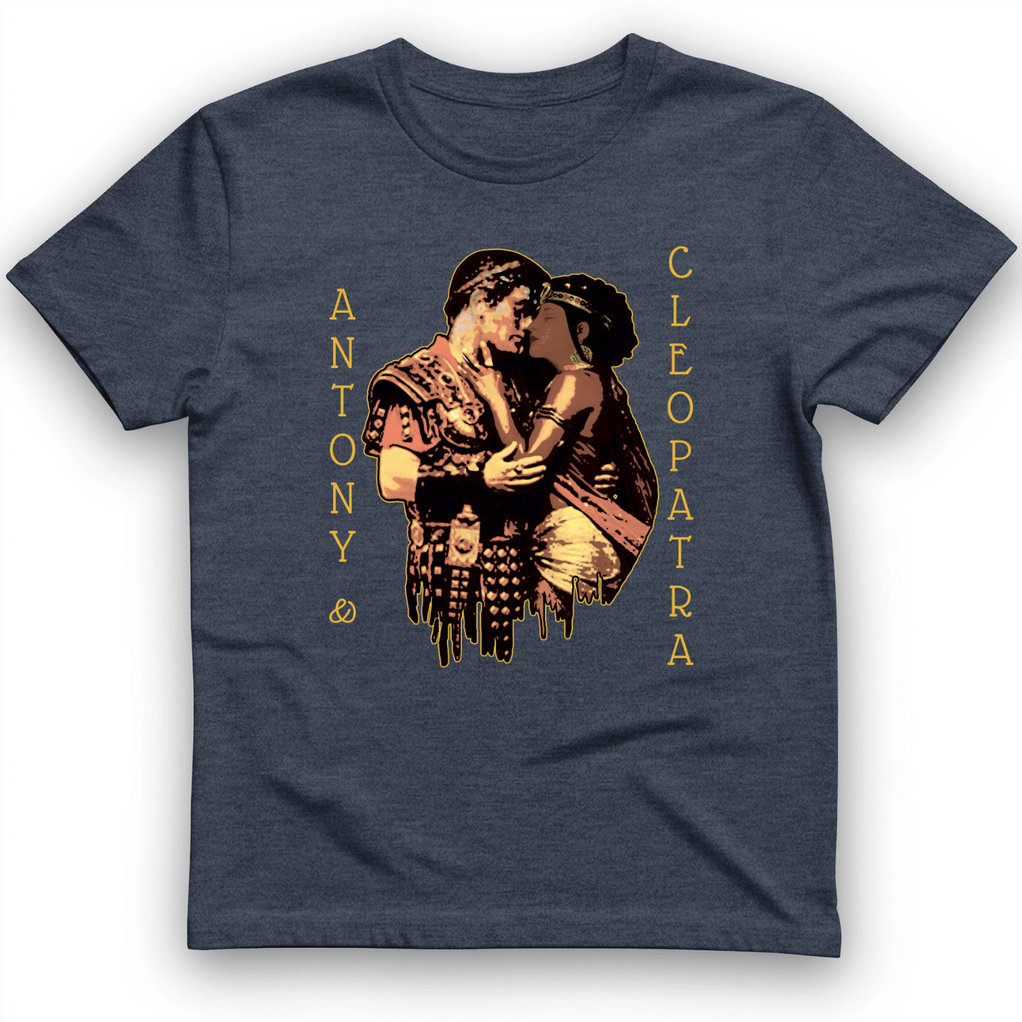 Antony And Cleopatra T-Shirt Heather Navy / S