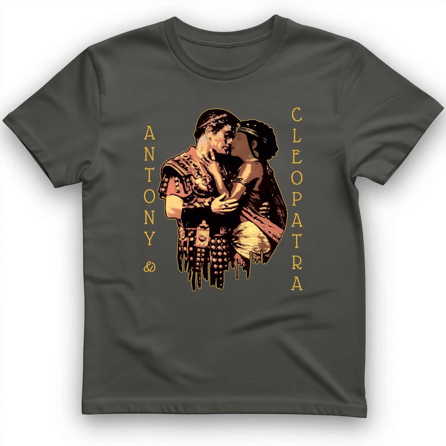 Antony And Cleopatra T-Shirt Charcoal / S