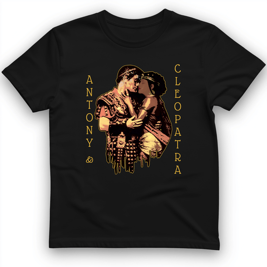 Antony And Cleopatra T-Shirt Black / S