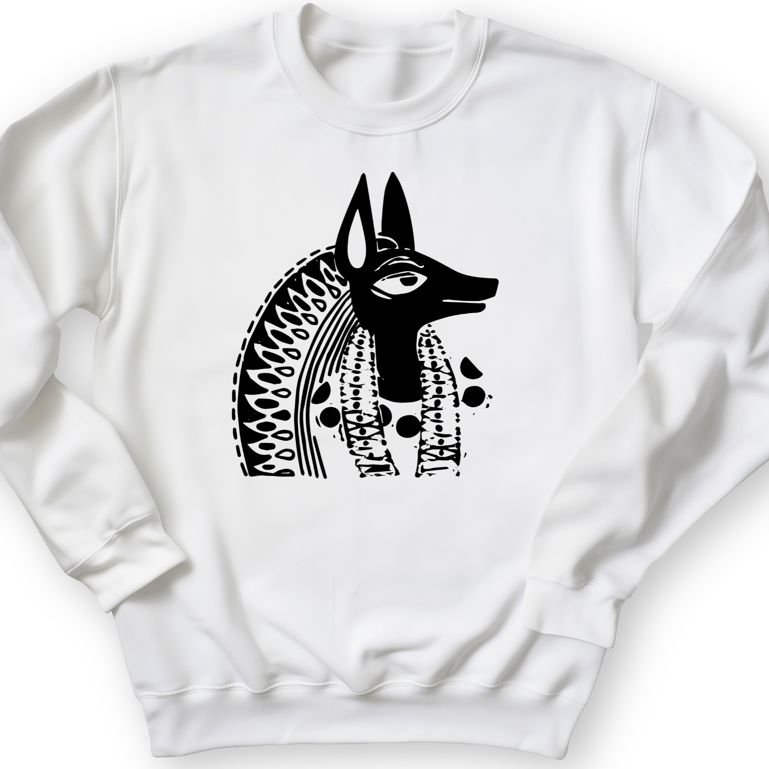 Anubis Crewneck White / S