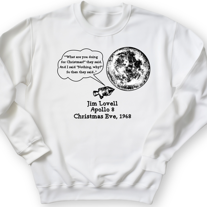 Apollo 8 Crewneck White / S