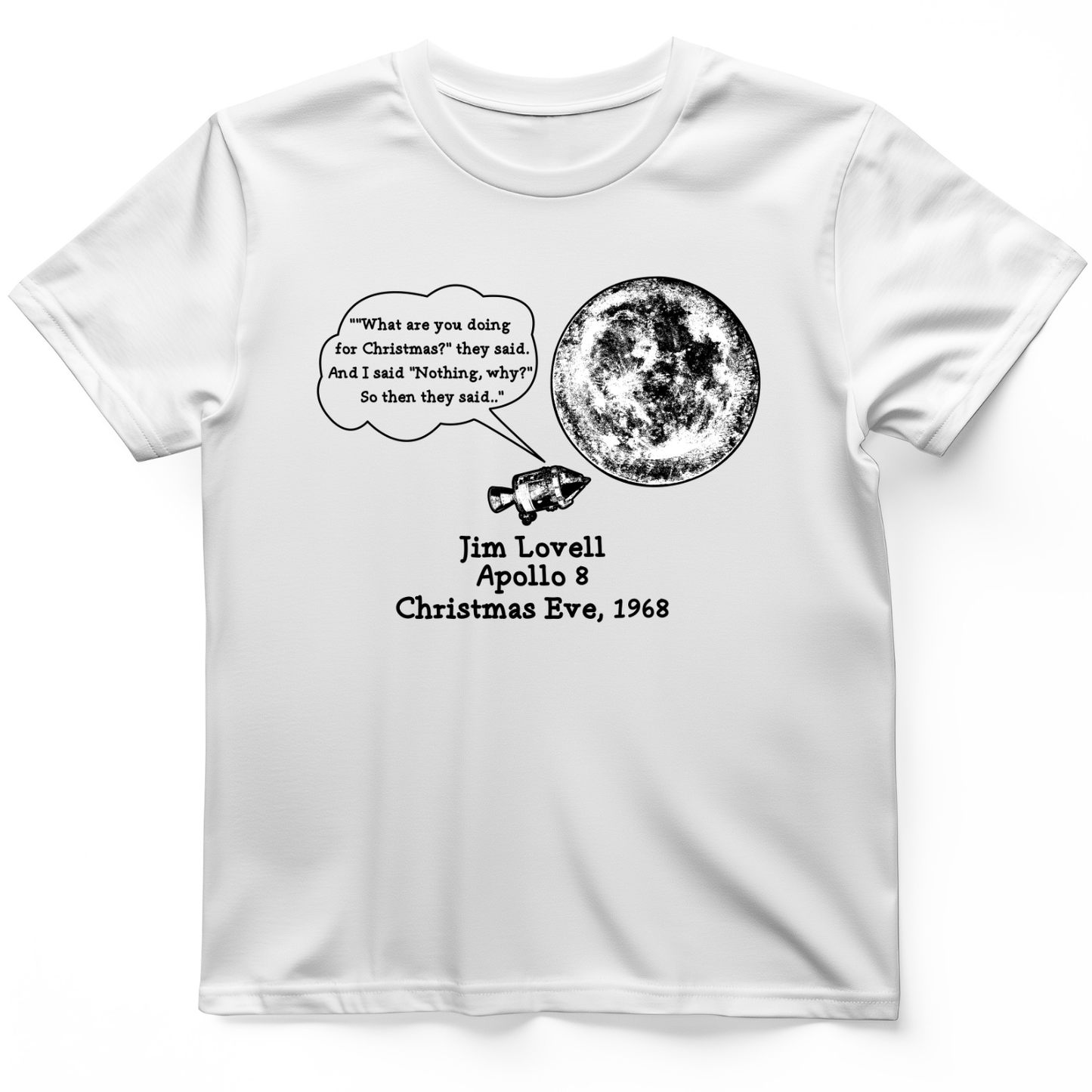 Apollo 8 T-Shirt White / S