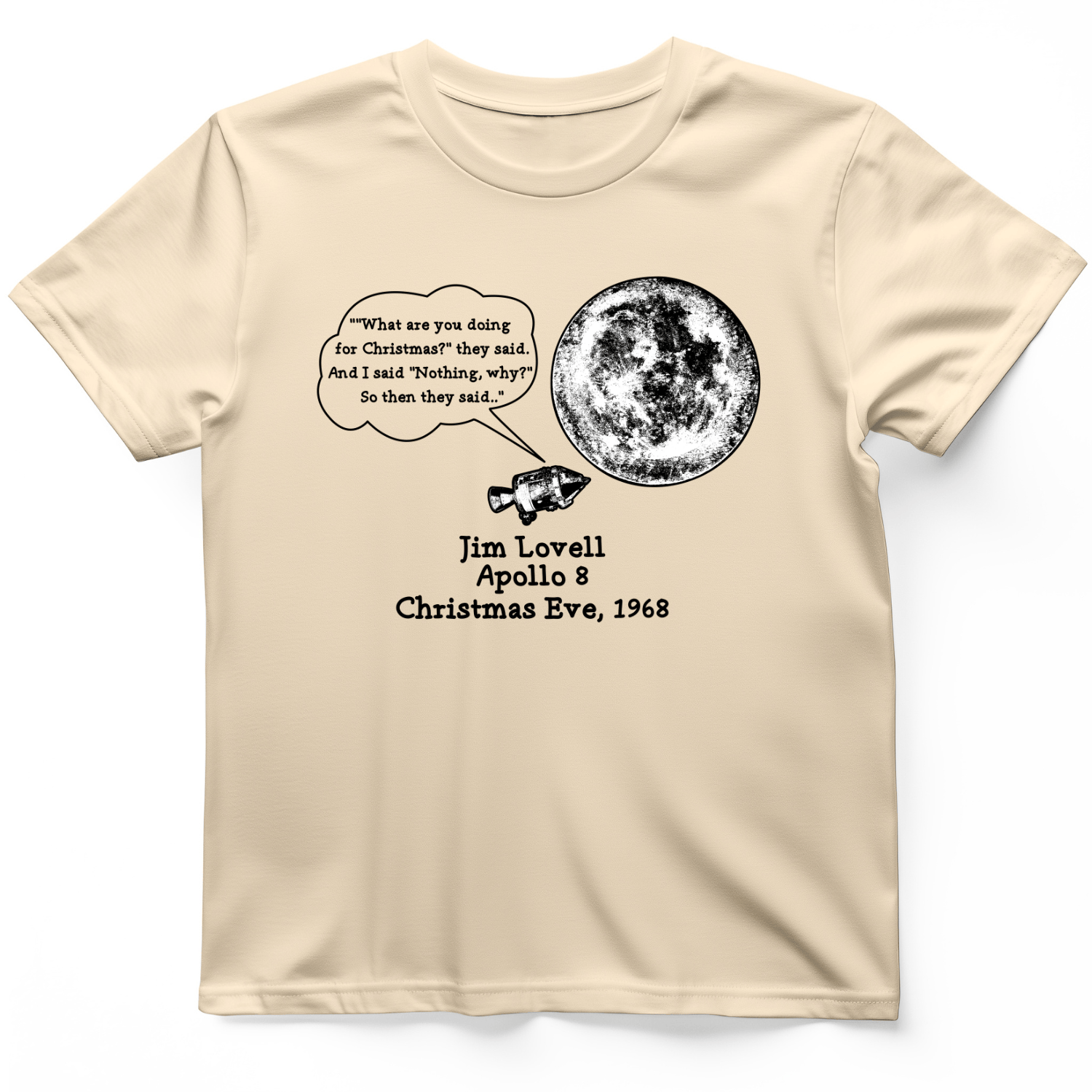 Apollo 8 T-Shirt Natural / S