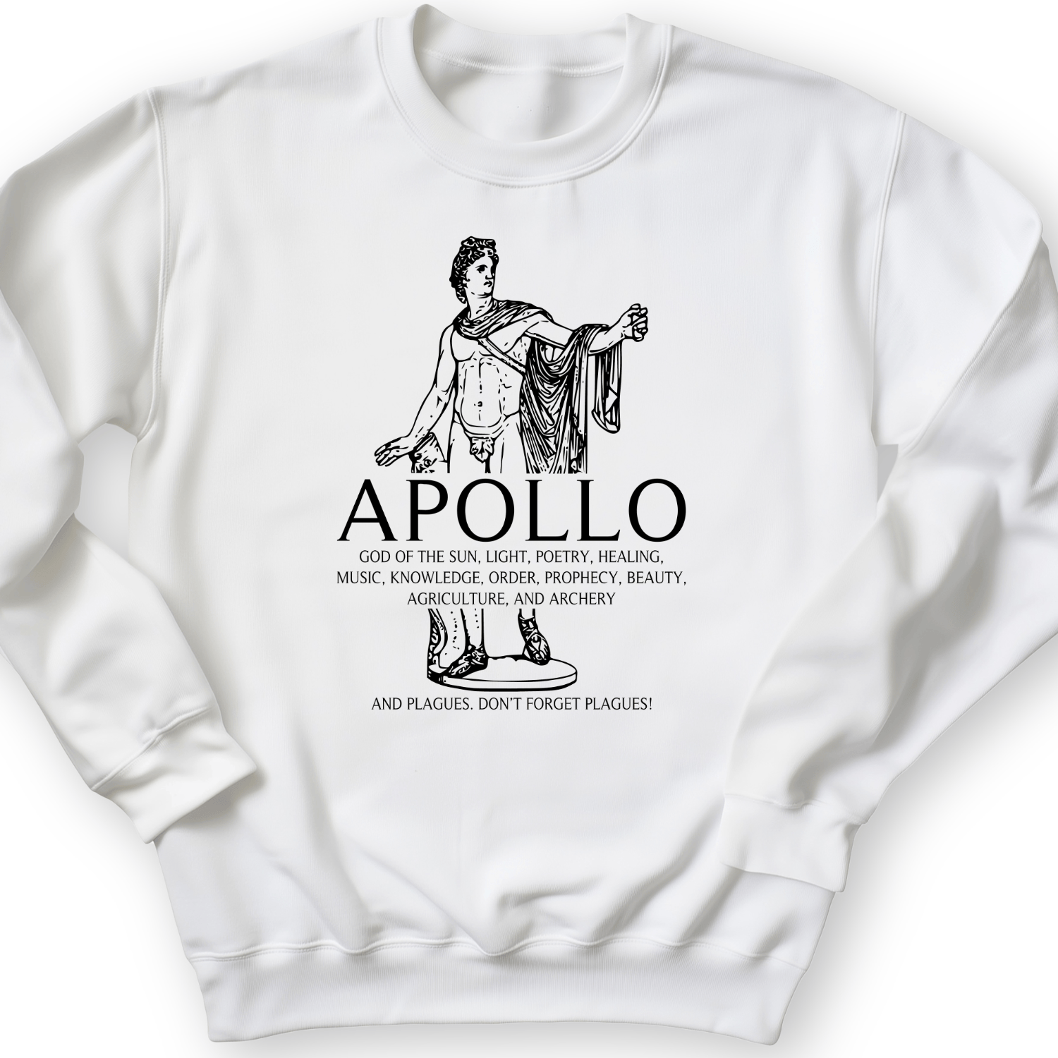Apollo Crewneck White / S