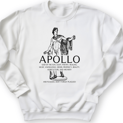 Apollo Crewneck White / S