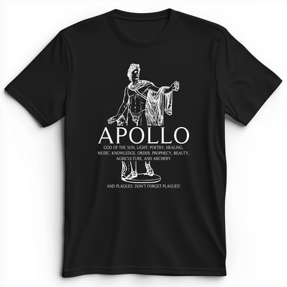 Apollo Premium Tee Black / S