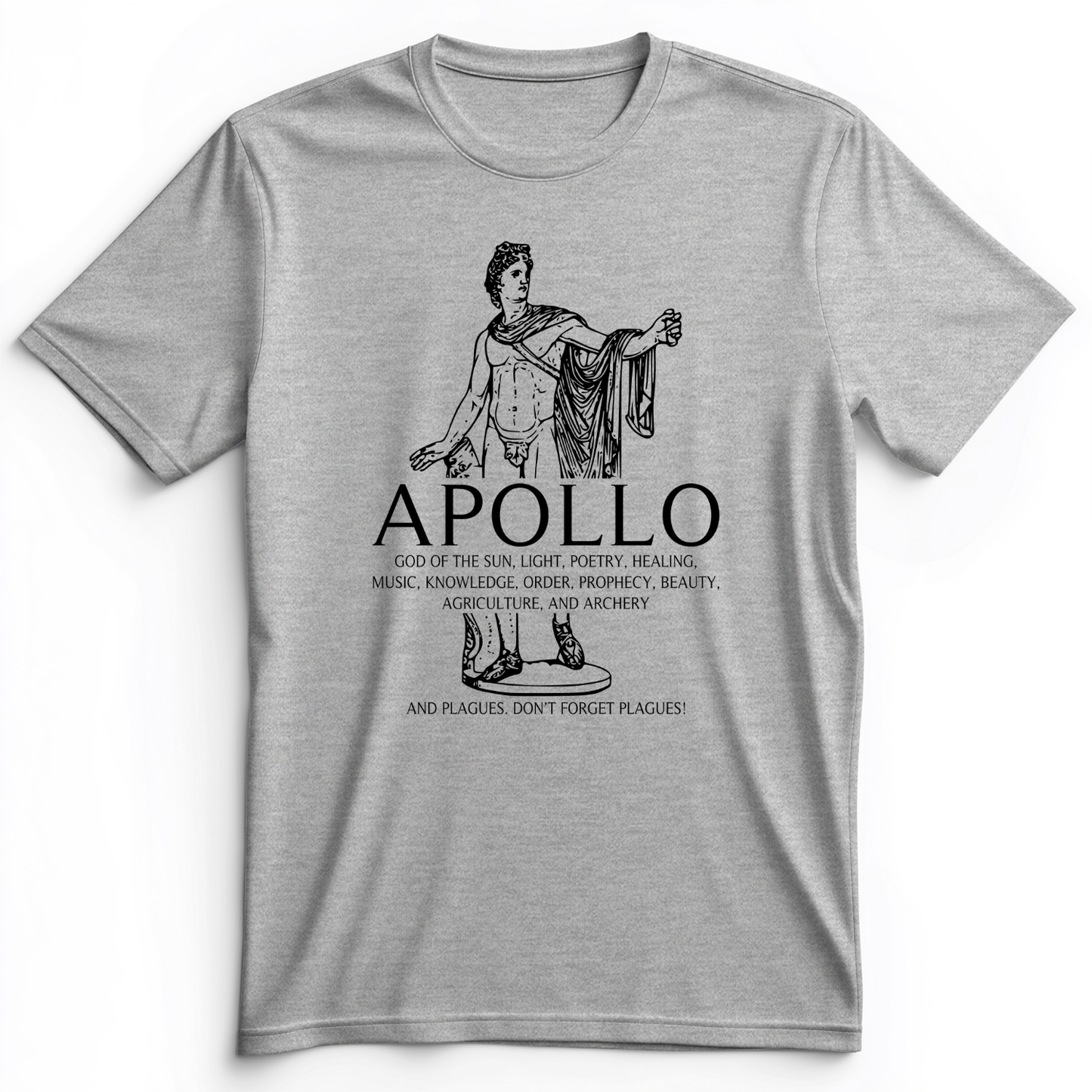 Apollo Premium Tee Athletic Heather / S