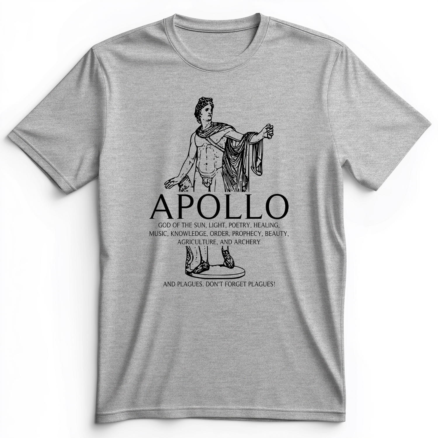 Apollo Premium Tee Athletic Heather / S