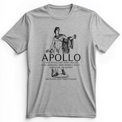 Apollo Premium Tee Athletic Heather / S