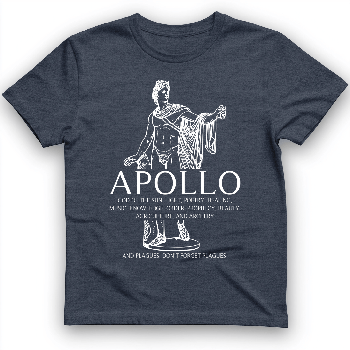 Apollo T-Shirt Heather Navy / S