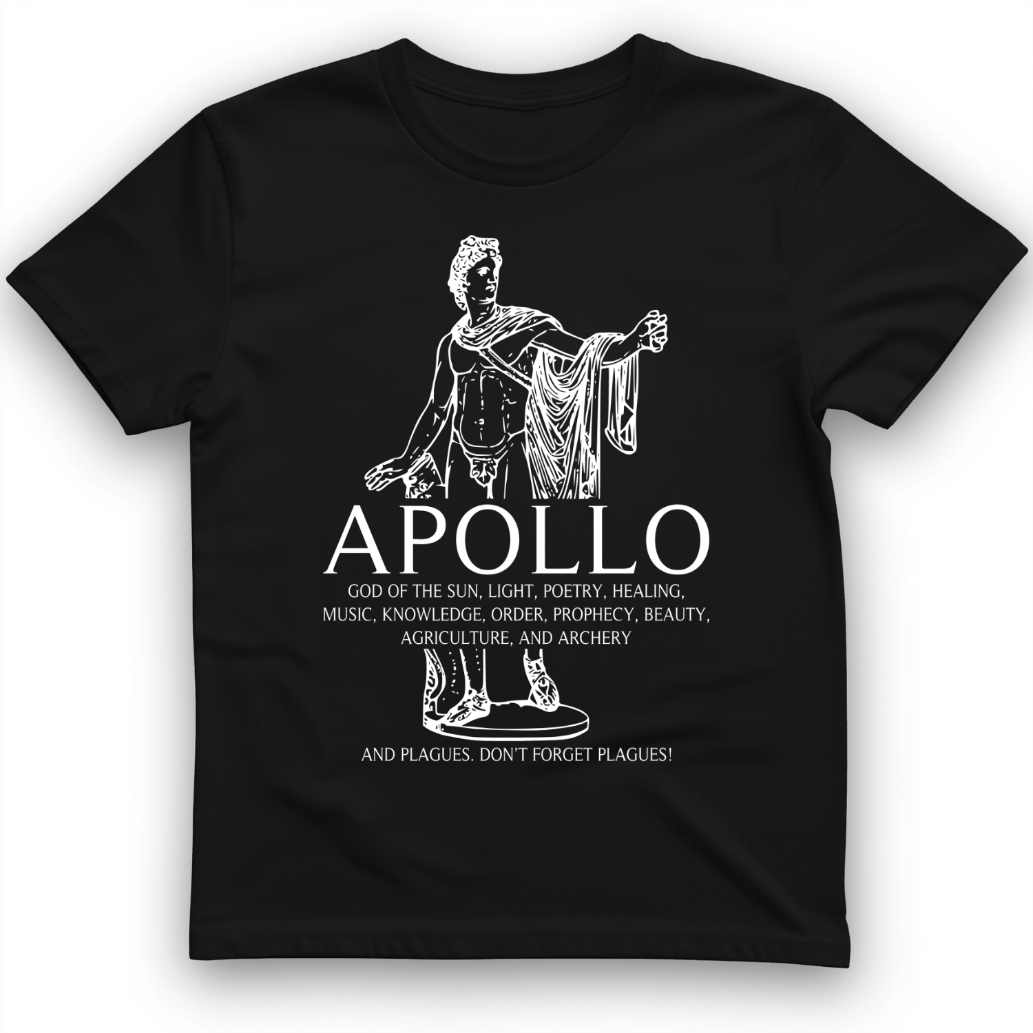 Apollo T-Shirt Black / S