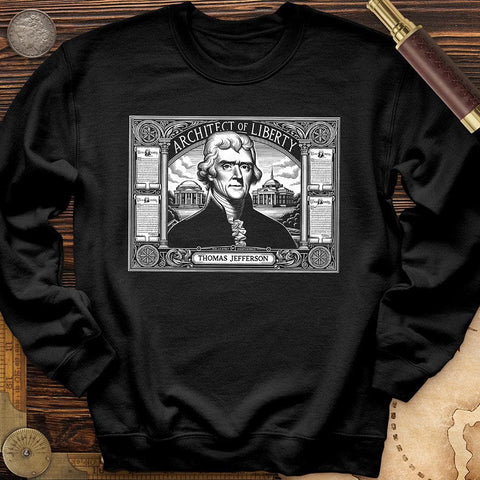 Architect of Liberty Crewneck Black / S