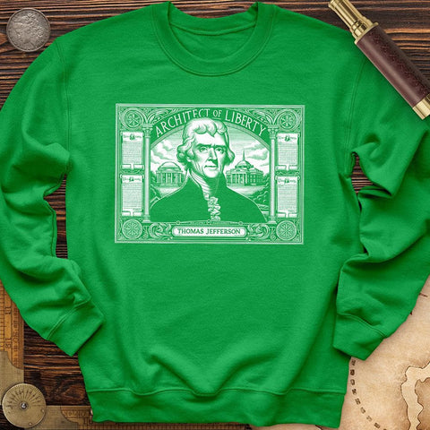 Architect of Liberty Crewneck Irish Green / S