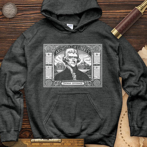 Architect of Liberty Hoodie Dark Heather / S