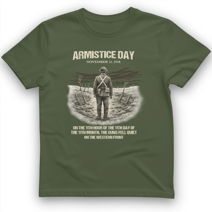 Armistice Day T-Shirt Military Green / S