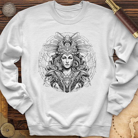 Athena's Majesty Crewneck White / S