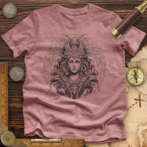 Athena's Majesty High Quality Tee Heather Mauve / S