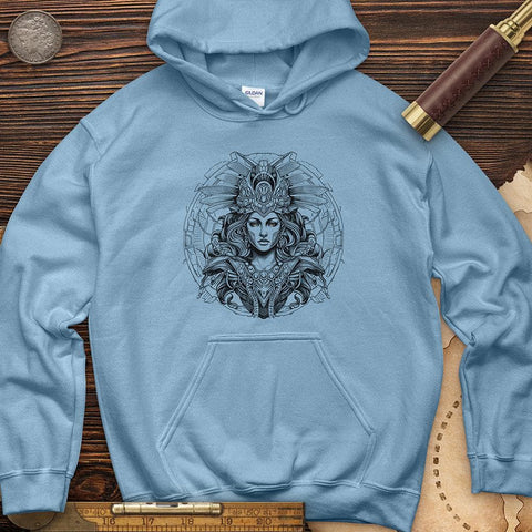 Athena's Majesty Hoodie Light Blue / S