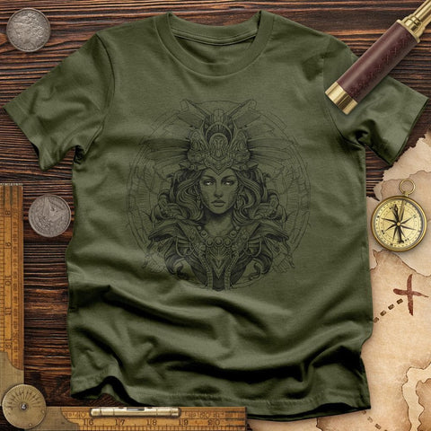 Athena's Majesty T-Shirt Military Green / S